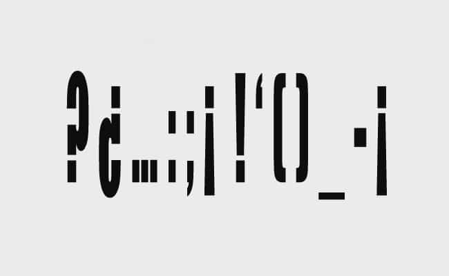 como poner signos de puntuacion