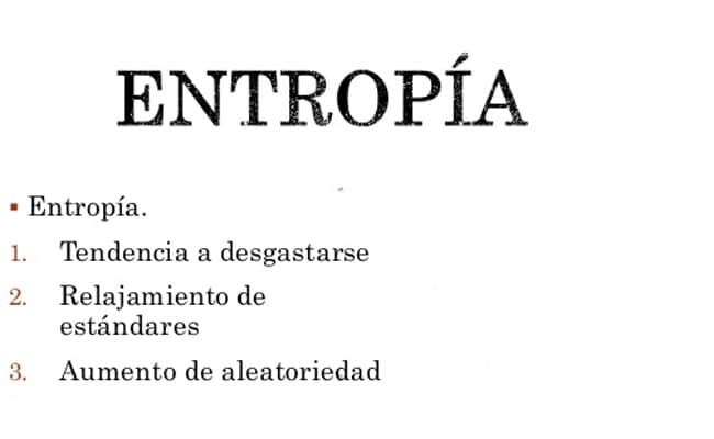 Entropía